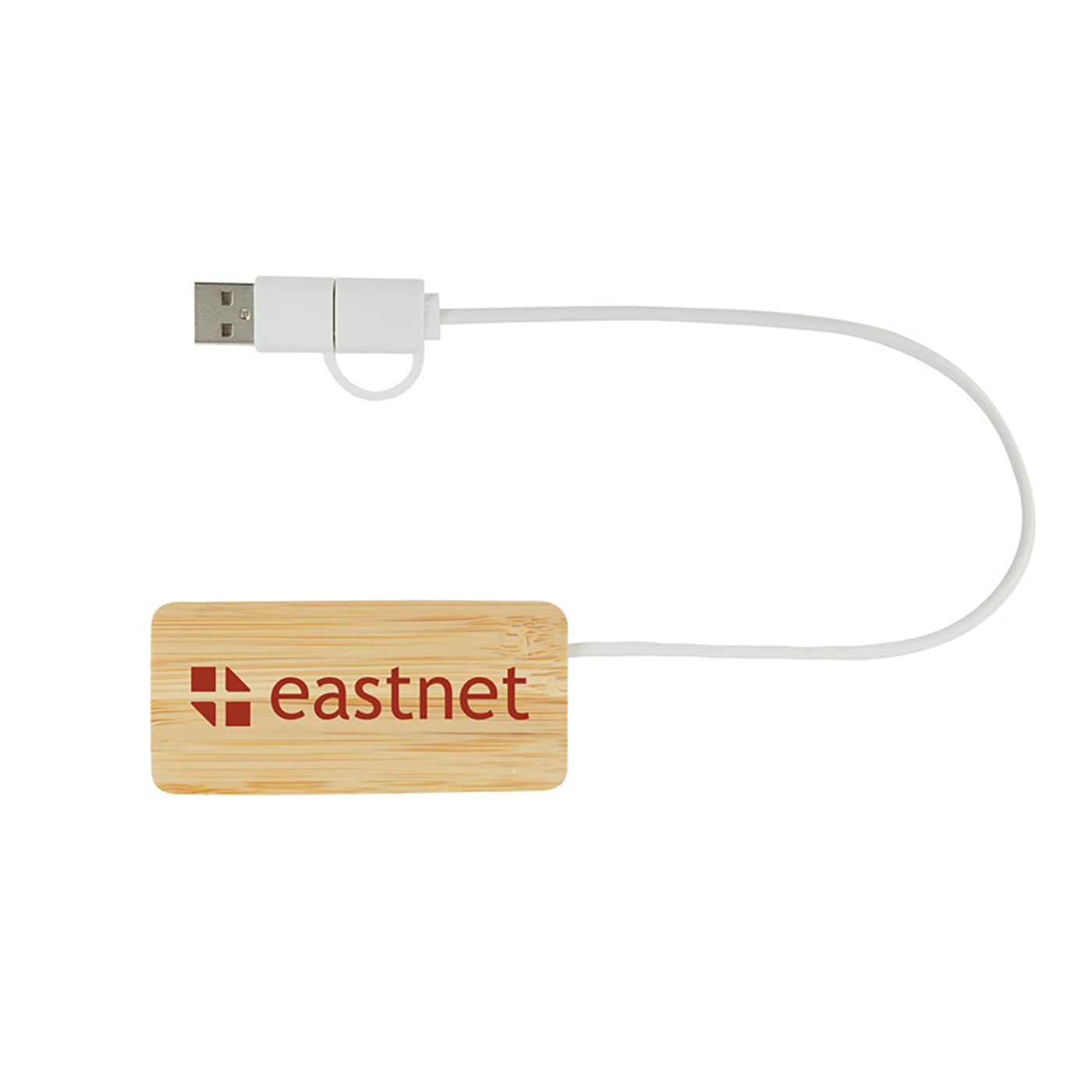 Bamboo 3-Port USB Hub - GC1210K