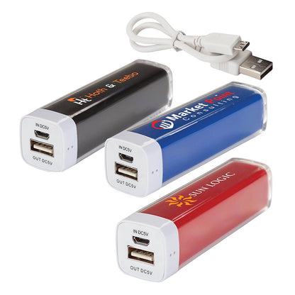 2200mAh Clear Case Power Bank