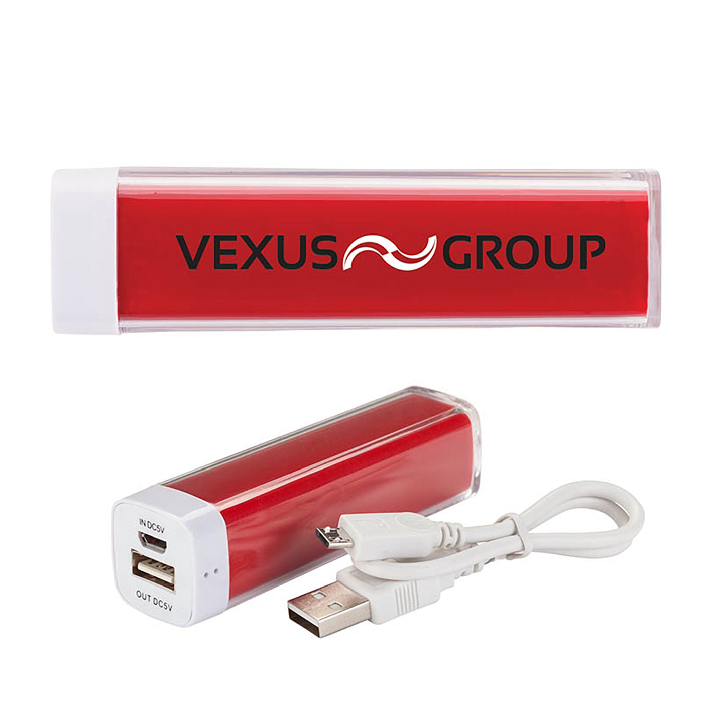 2200mAh Clear Case Power Bank - GC1334R
