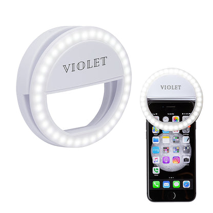36-LED Clip-On Ring Light