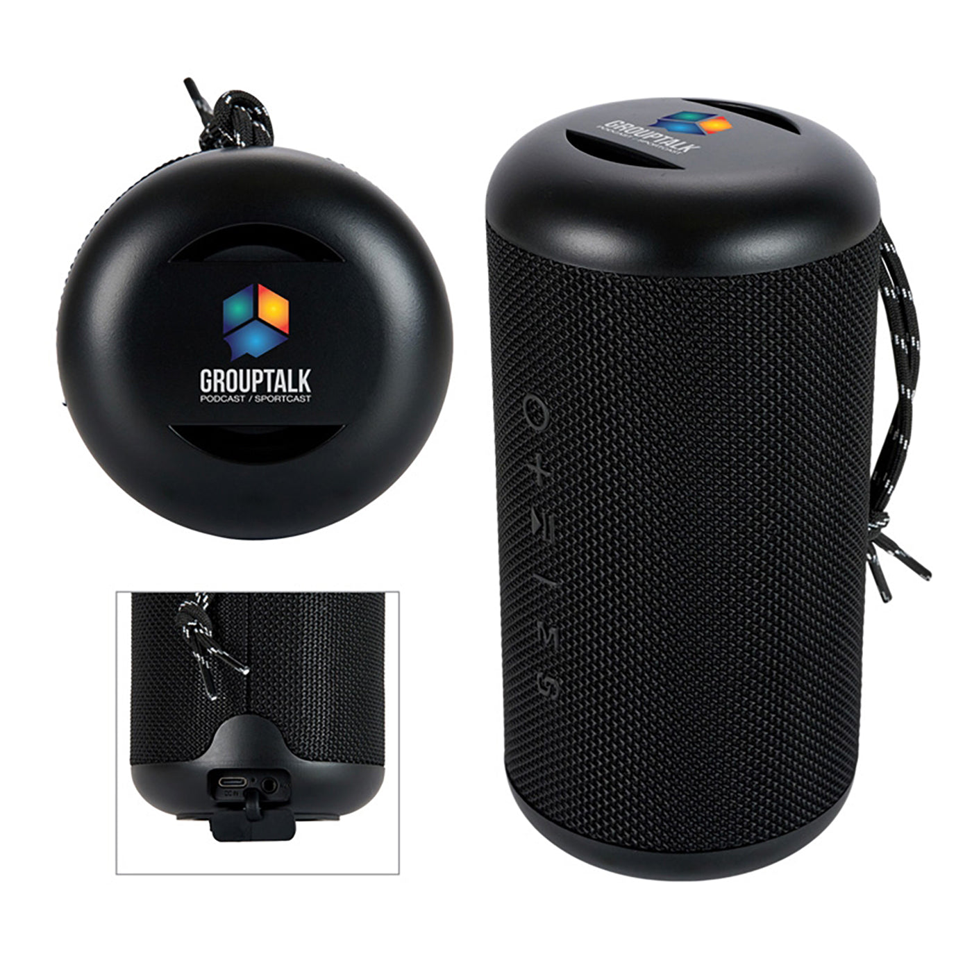 7W IPX5 Fabric Wireless Speaker