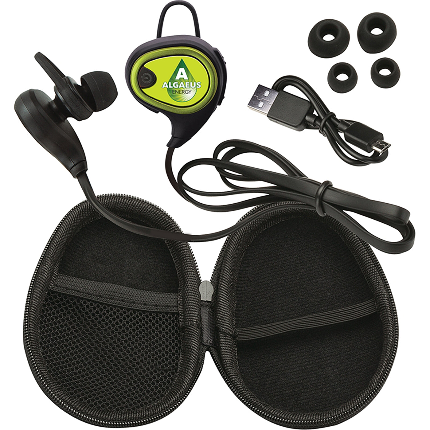 Bluetooth Earbuds with Flat Wire - GC6215G