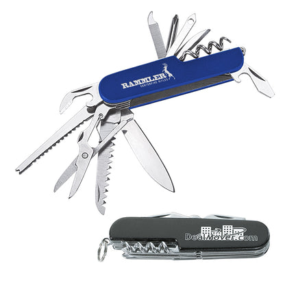 Aluminum Handle Multi-Tool with 12 Functions