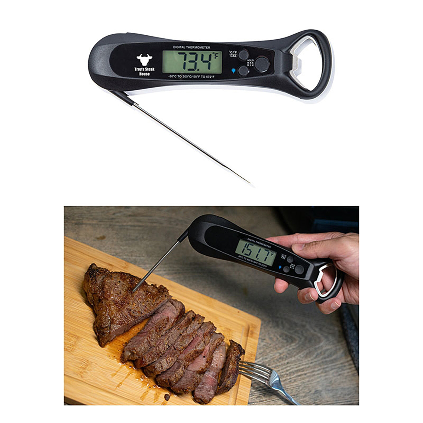 IPX7 Waterproof Digital Meat Thermometer