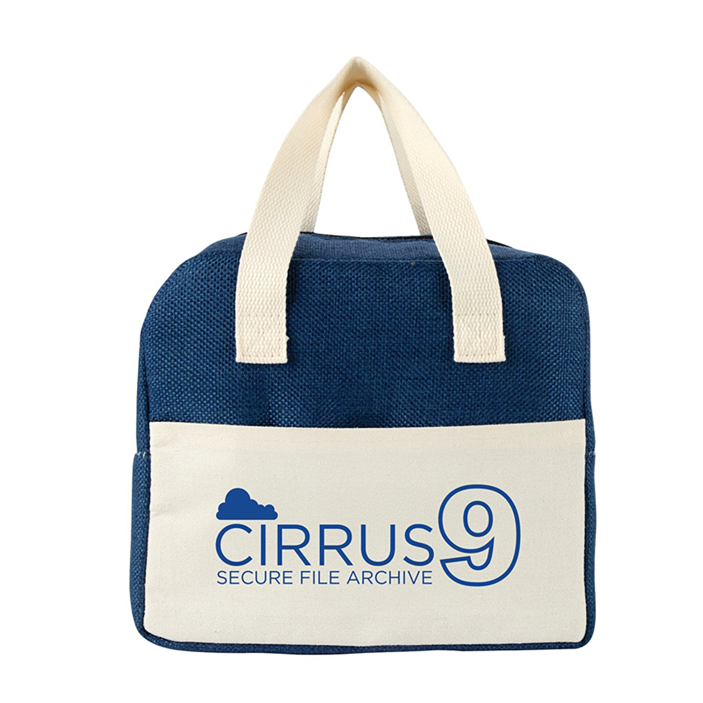 6-Can Cotton Canvas Lunch Cooler - GR4315V