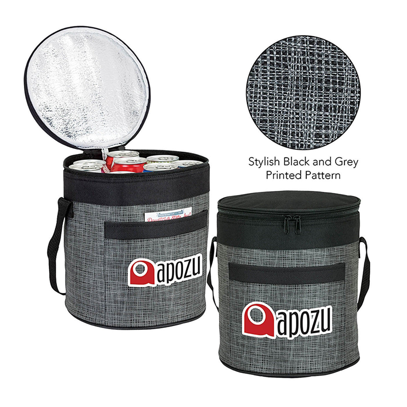 14-Can Barrel-Style Cooler