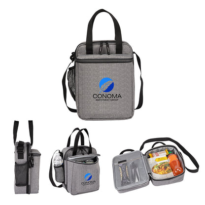 12-Can PEVA-Lined Cooler with Dual Compartments
