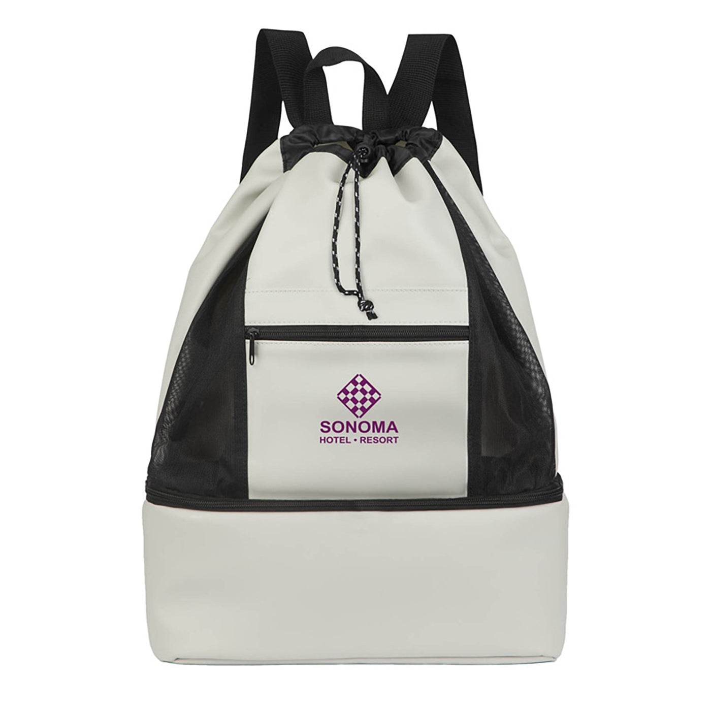 Mesh Drawstring Pack with Cooler Base - GR4518S