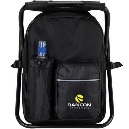 24-Can Cooler Backpack with Folding Chair - GR4602B