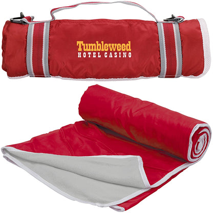 Water-Resistant Roll-Up Fleece Blanket - GR5100R