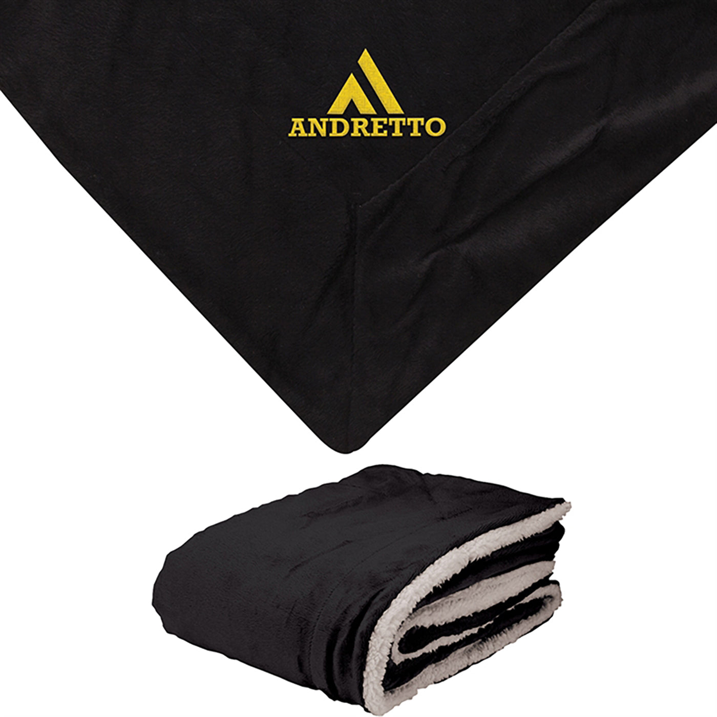Micro Mink Sherpa Reversible Blanket - GR5107B