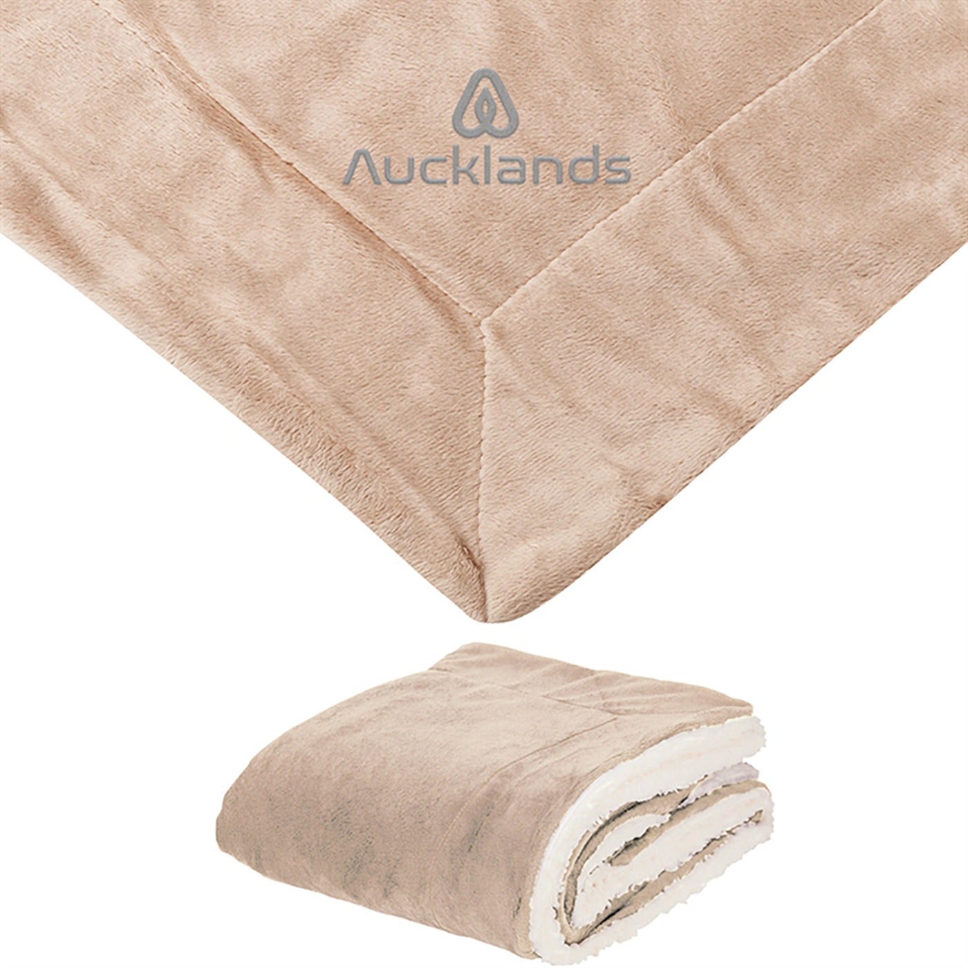 Micro Mink Sherpa Reversible Blanket - GR5107K