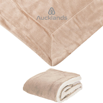 Micro Mink Sherpa Reversible Blanket - GR5107K