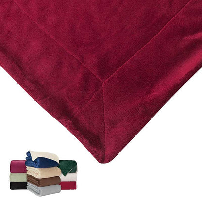 Micro Mink Sherpa Reversible Blanket - GR5107M