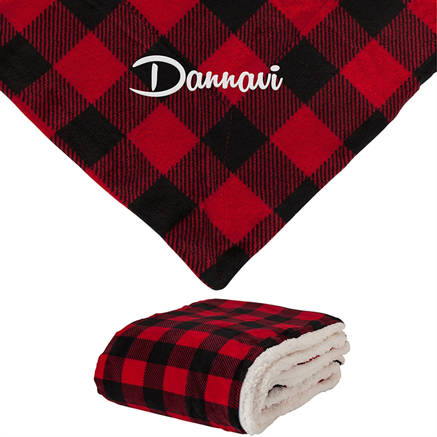 Micro Mink Sherpa Reversible Blanket - GR5107RP