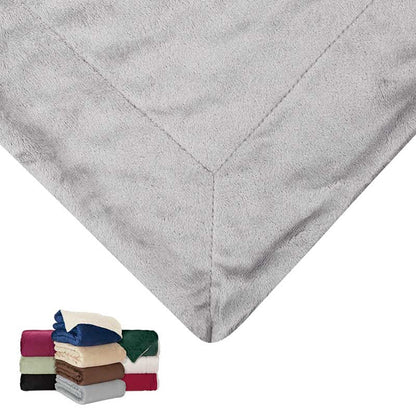 Micro Mink Sherpa Reversible Blanket - GR5107S