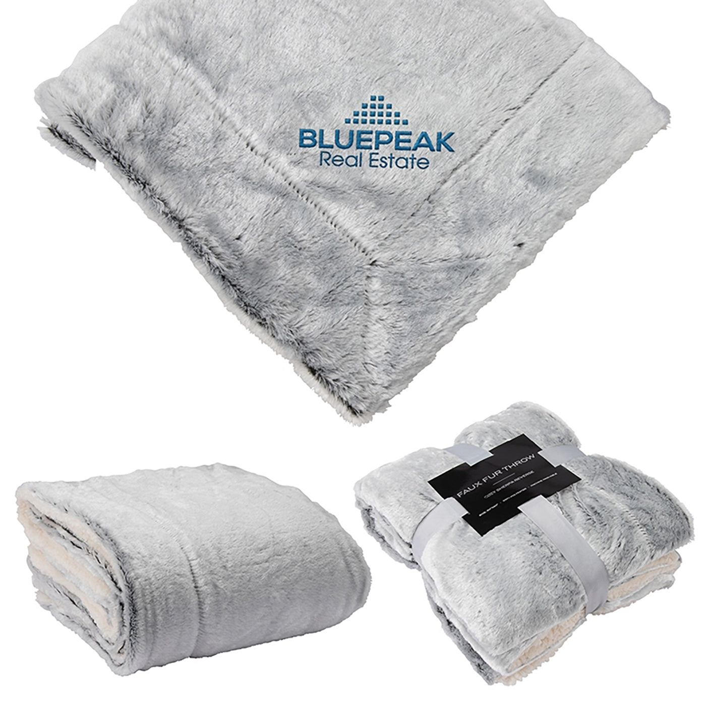 50" x 60" Faux Fur Throw - GR5114S
