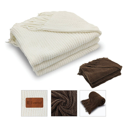 RPET Plush Chenille Throw Blanket