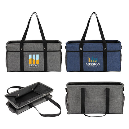 Steel-Reinforced Utility Tote Organizer