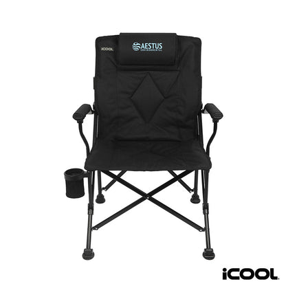 Reinforced Steel Camping Chair with Detachable Pillow - GR5403B
