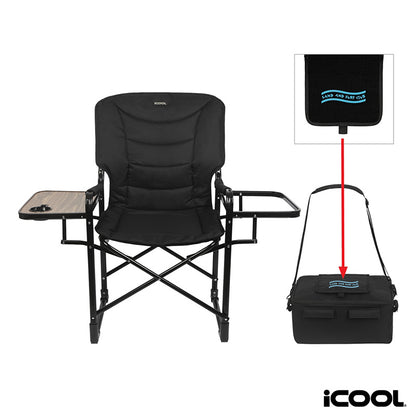 Steel Camping Chair with 18-Can Cooler - GR5404B