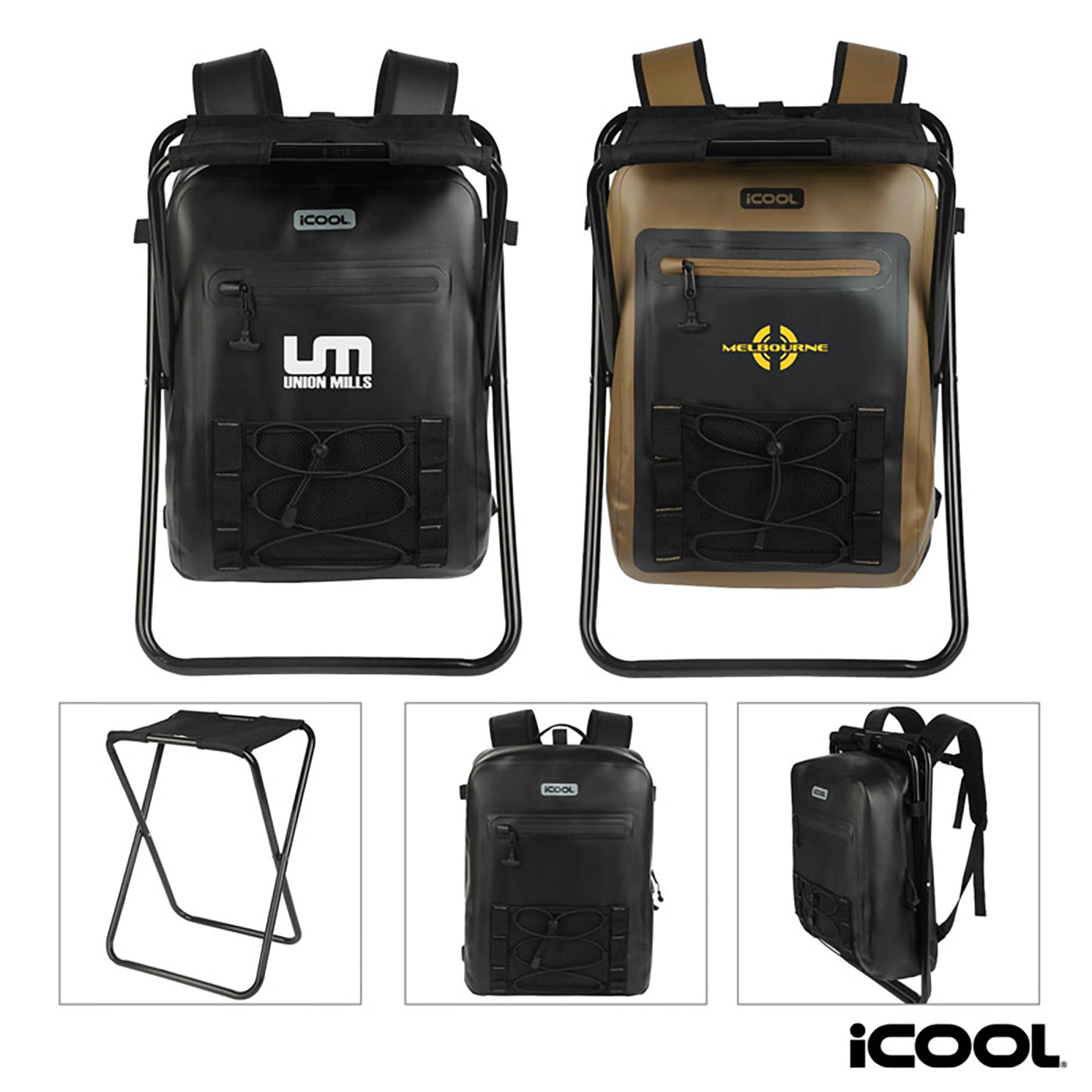 20L Waterproof Backpack with Detachable Chair