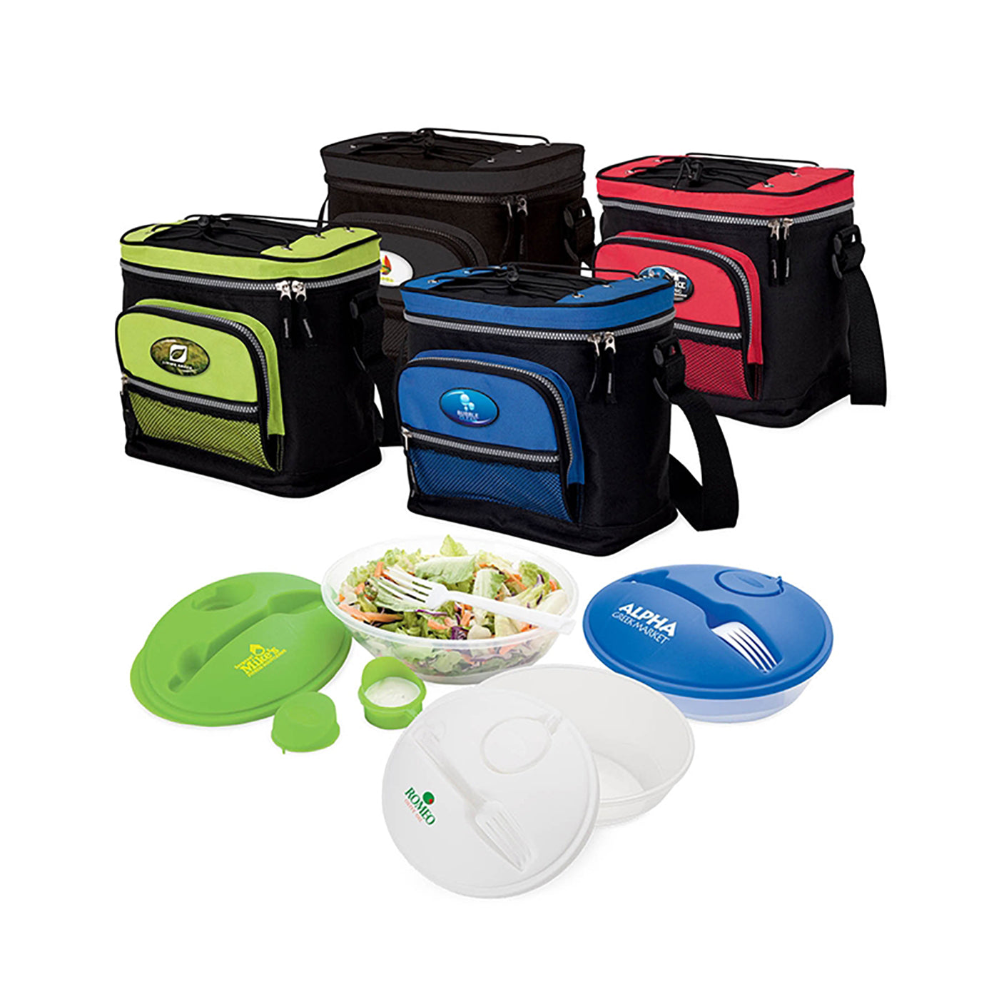 12-Can Cooler with Salad Bowl Set