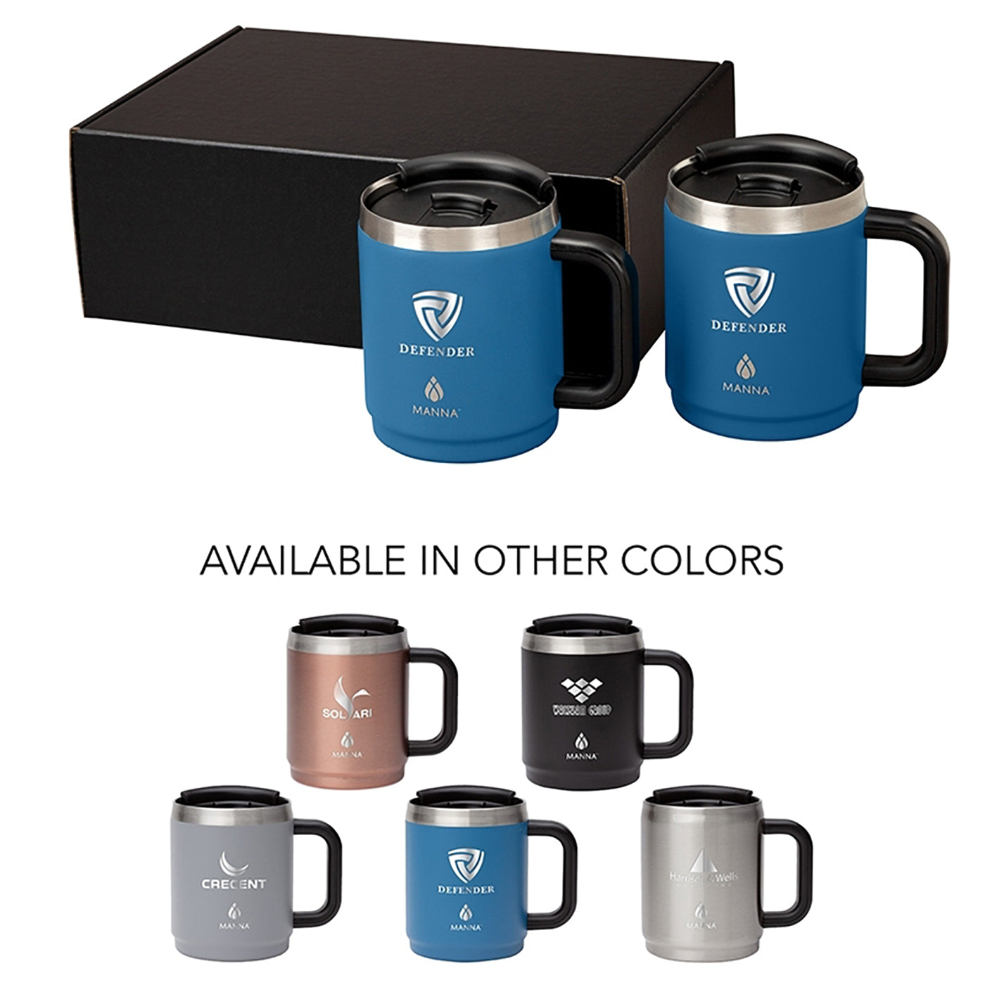 Boulder Two-Piece Camping Mug Gift Set - GS2207