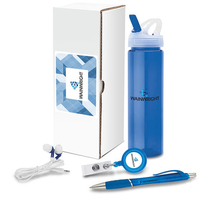 4-Piece Employee Welcome Kit with Water Bottle - GS8002N