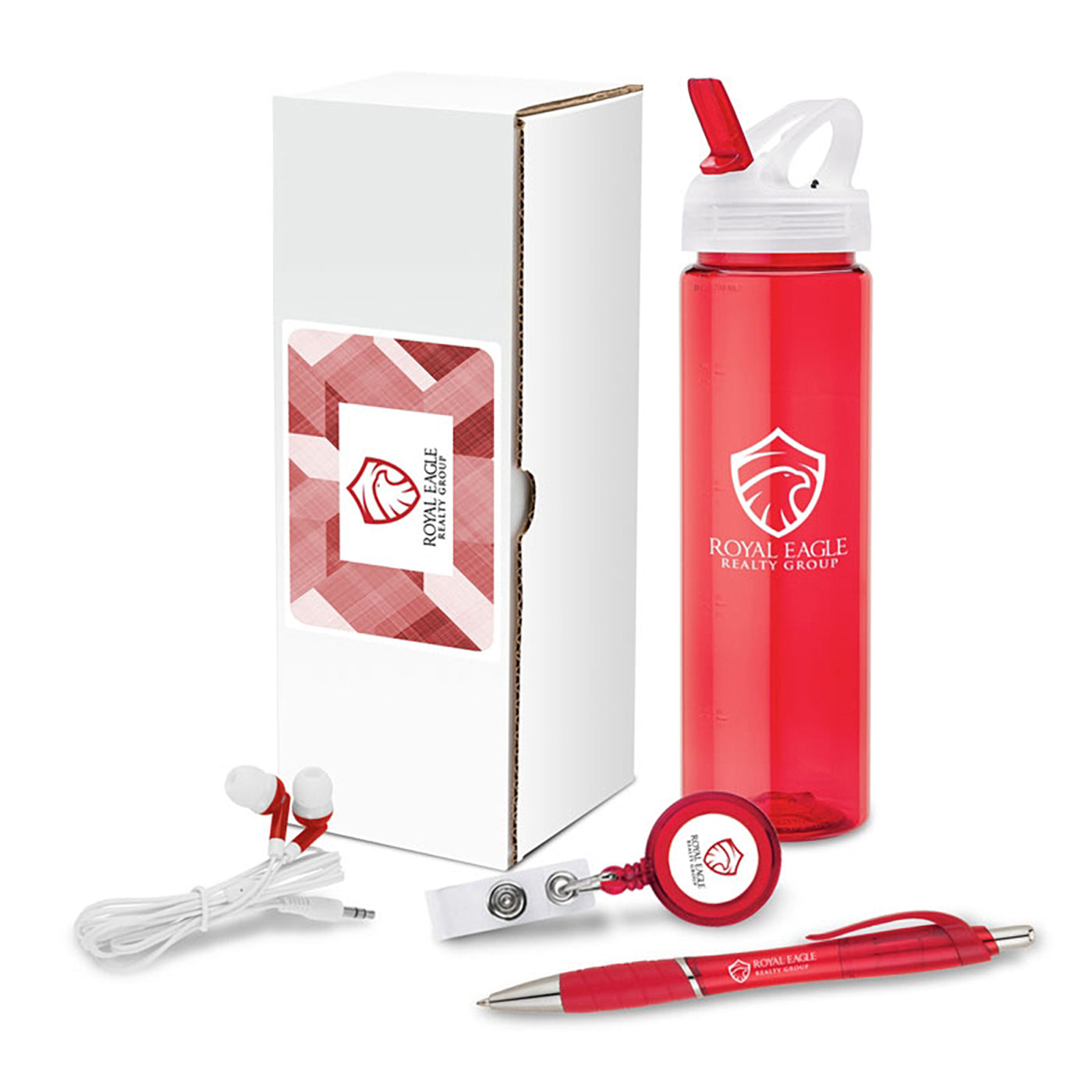 4-Piece Employee Welcome Kit with Water Bottle - GS8002R