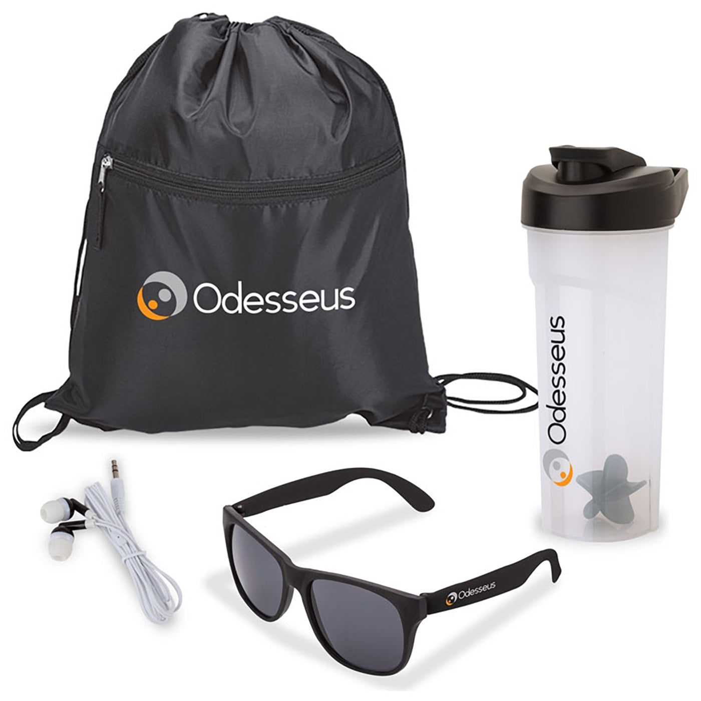 4-Piece Shaker and Sunglasses Fitness Set - GS8020B