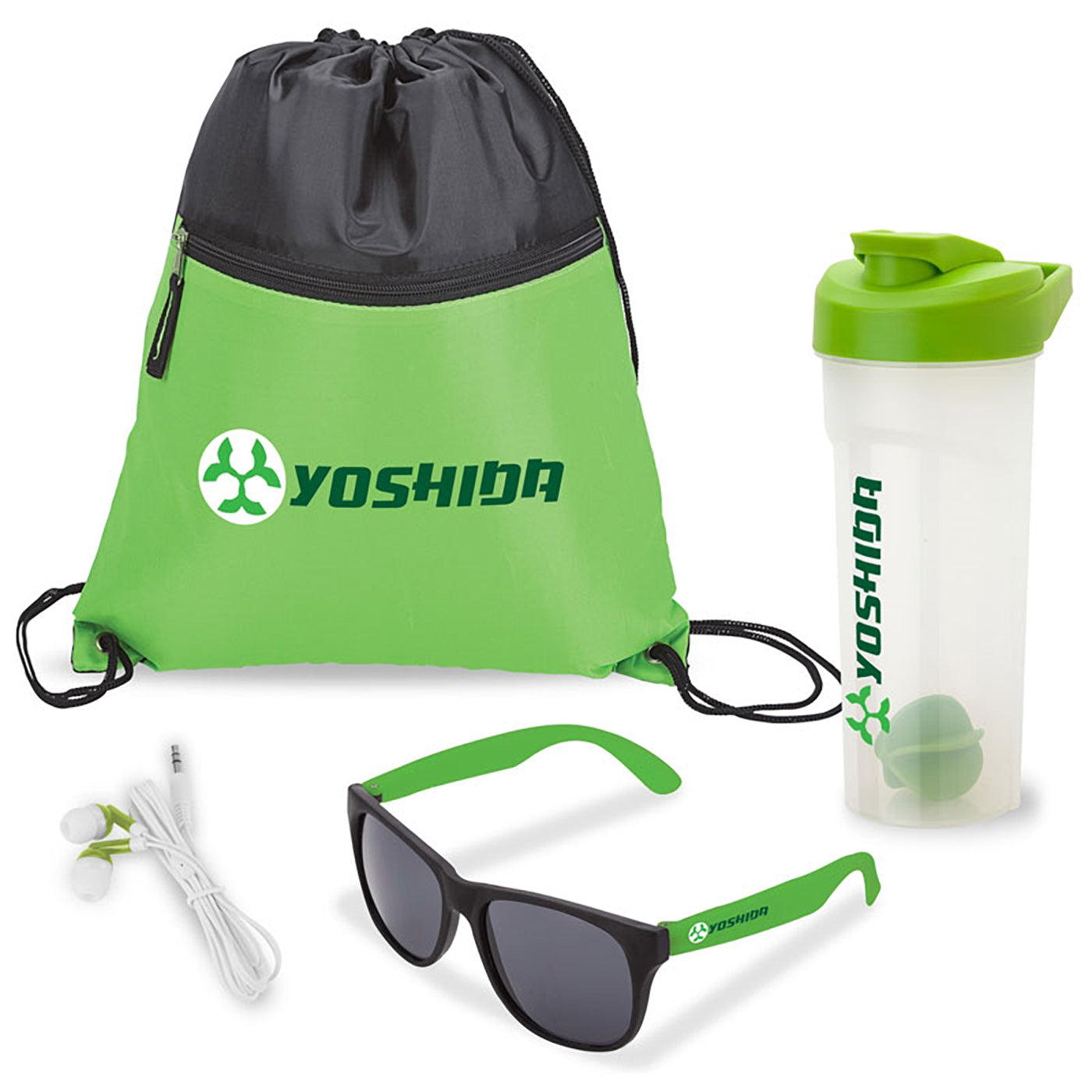 4-Piece Shaker and Sunglasses Fitness Set - GS8020G