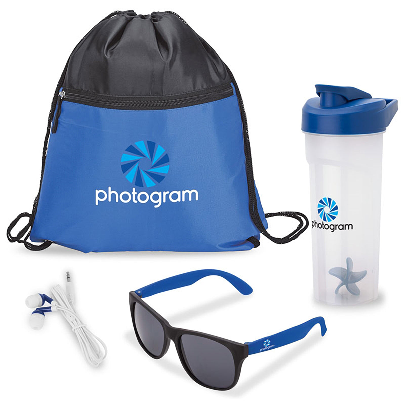 4-Piece Shaker and Sunglasses Fitness Set - GS8020N