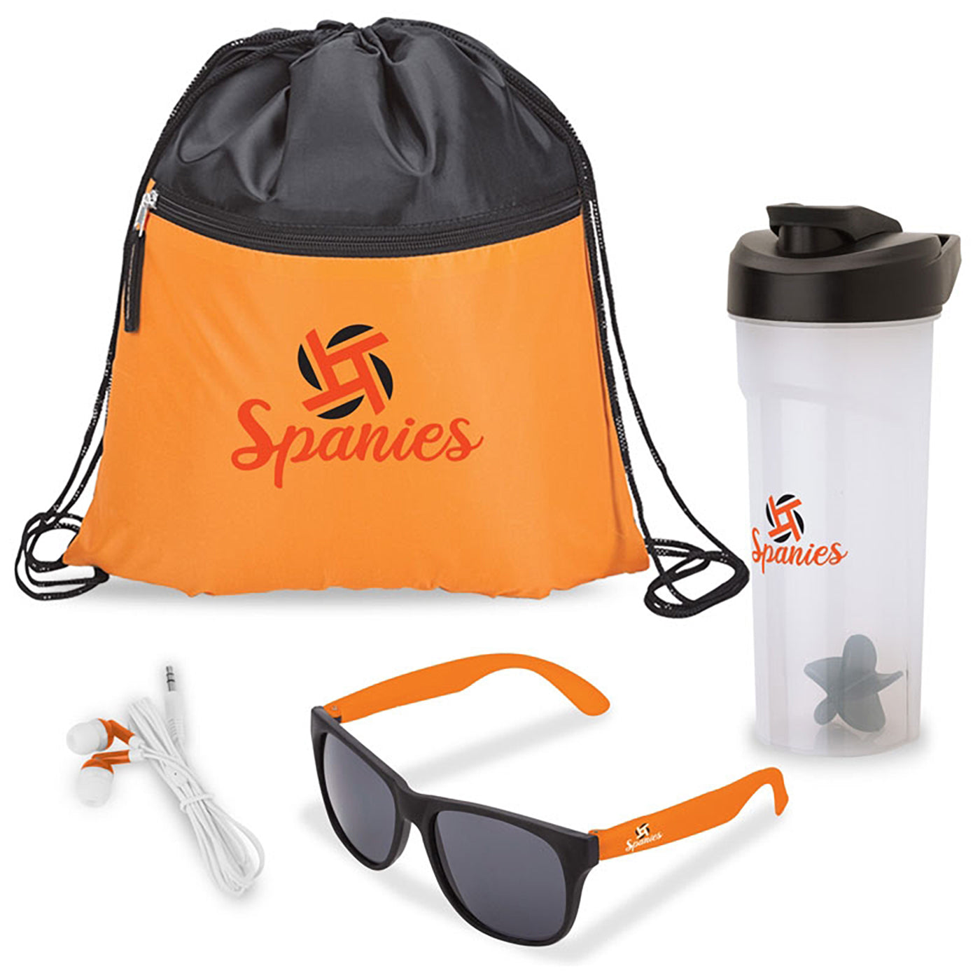 4-Piece Shaker and Sunglasses Fitness Set - GS8020T