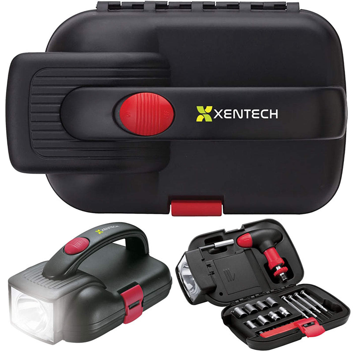 LED Flashlight Tool Kit with Screwdrivers - GT6008