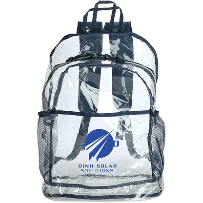 Clear PVC Security Backpack - KB3000V