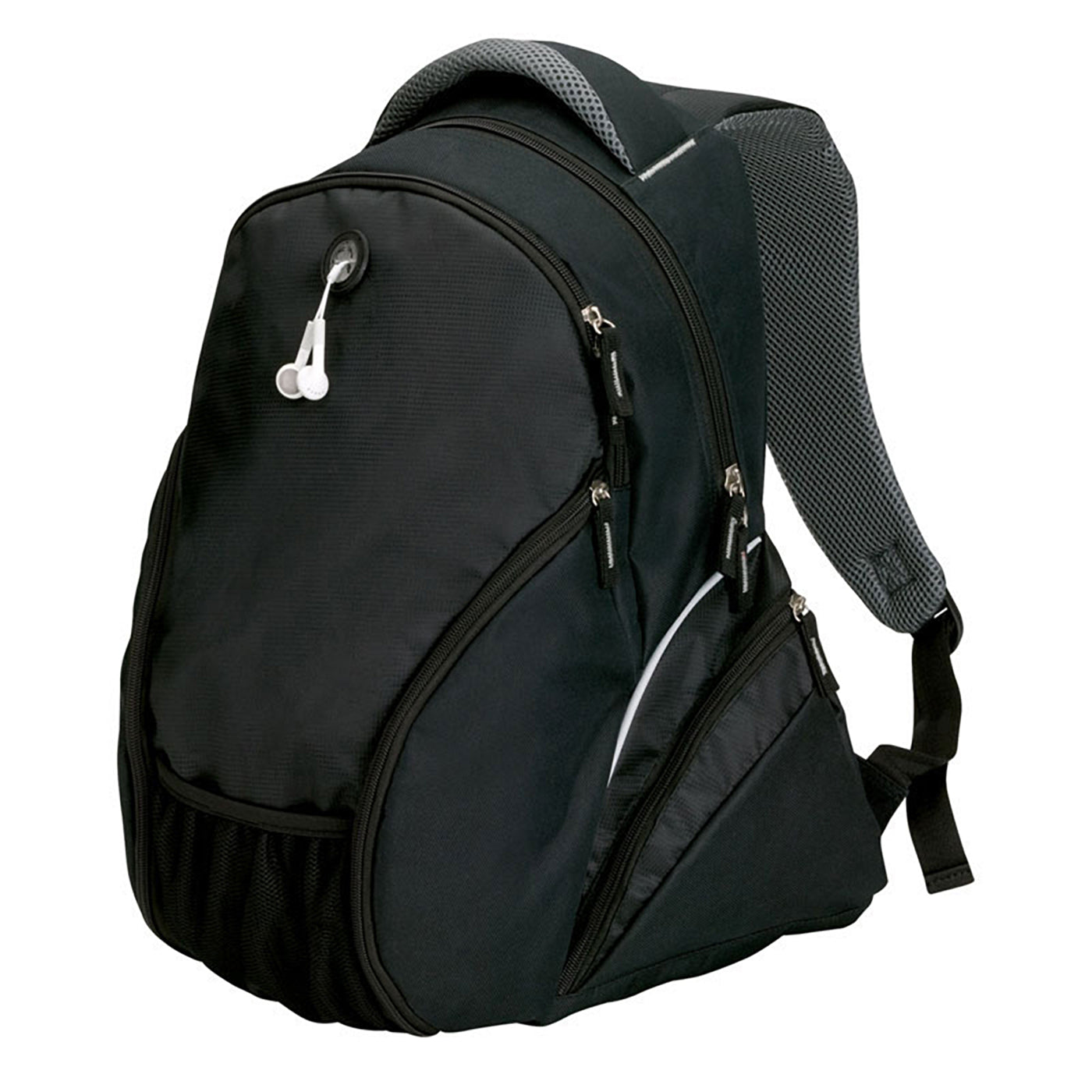 600D Multi-Pocket Media Backpack