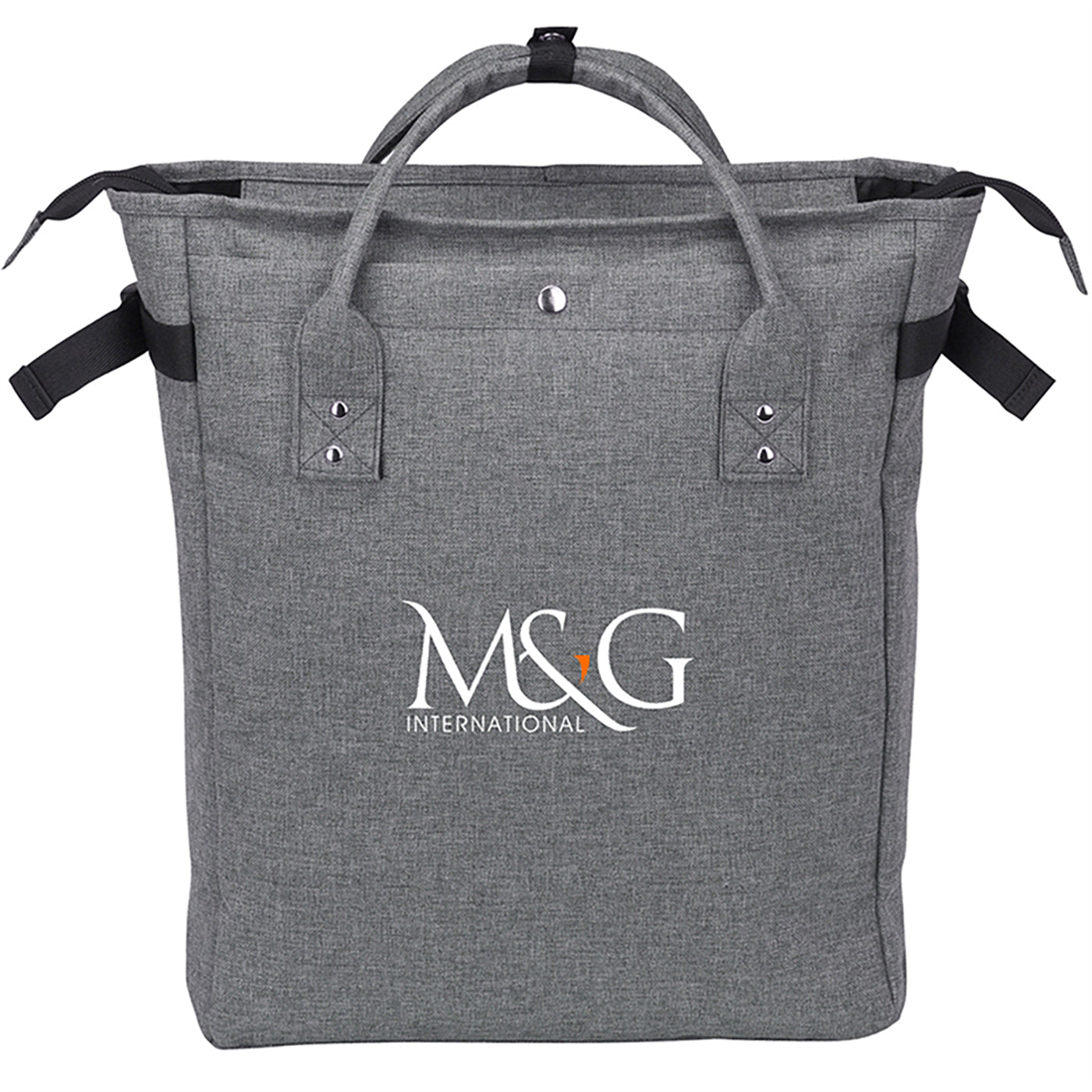 Convertible Heathered Backpack Tote - KB5202S