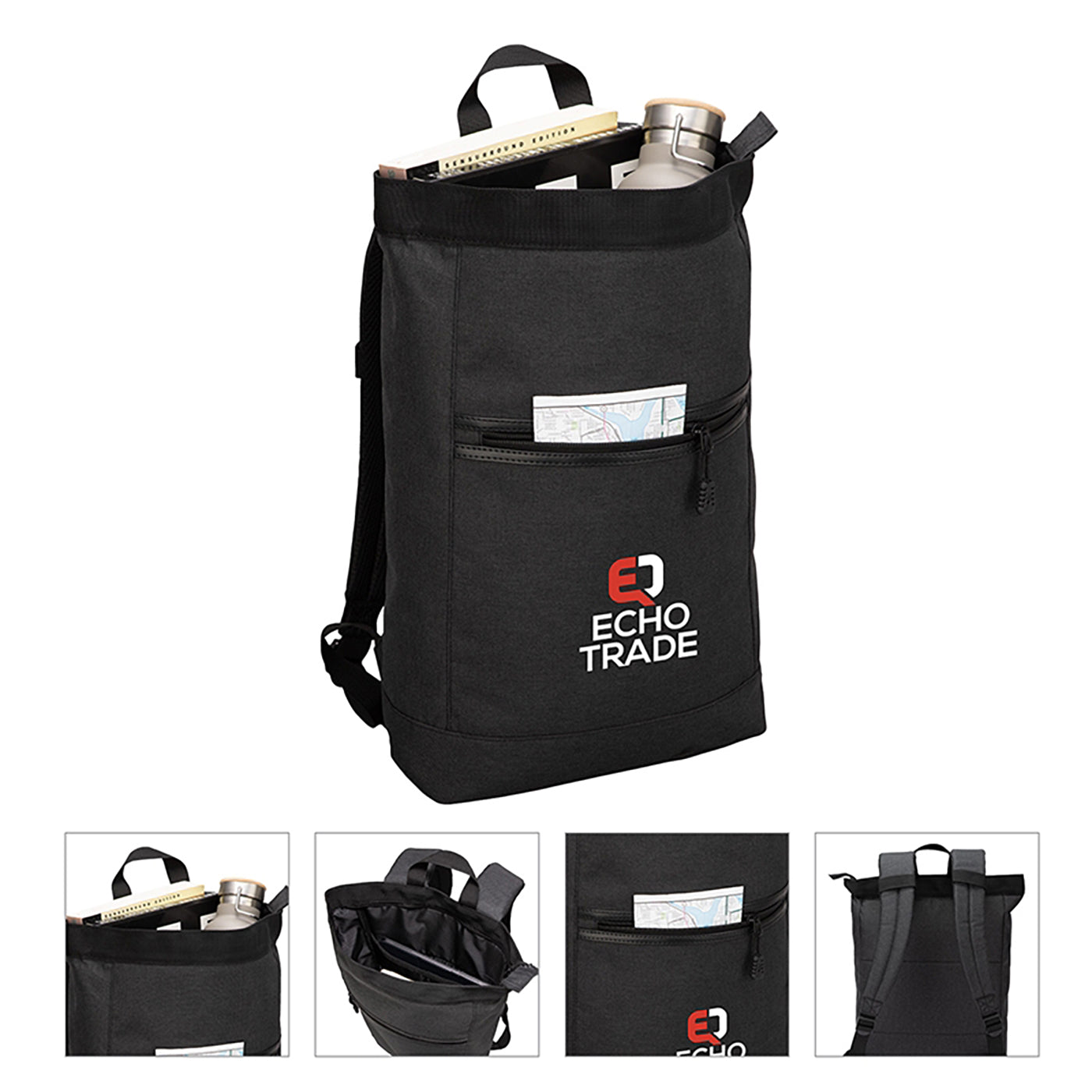 Convertible 600D Backpack Tote