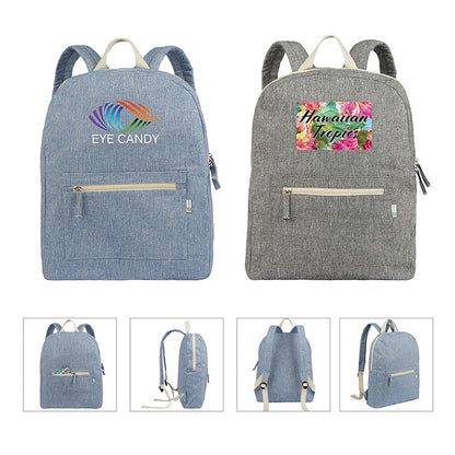10oz Recycled Cotton Canvas Backpack