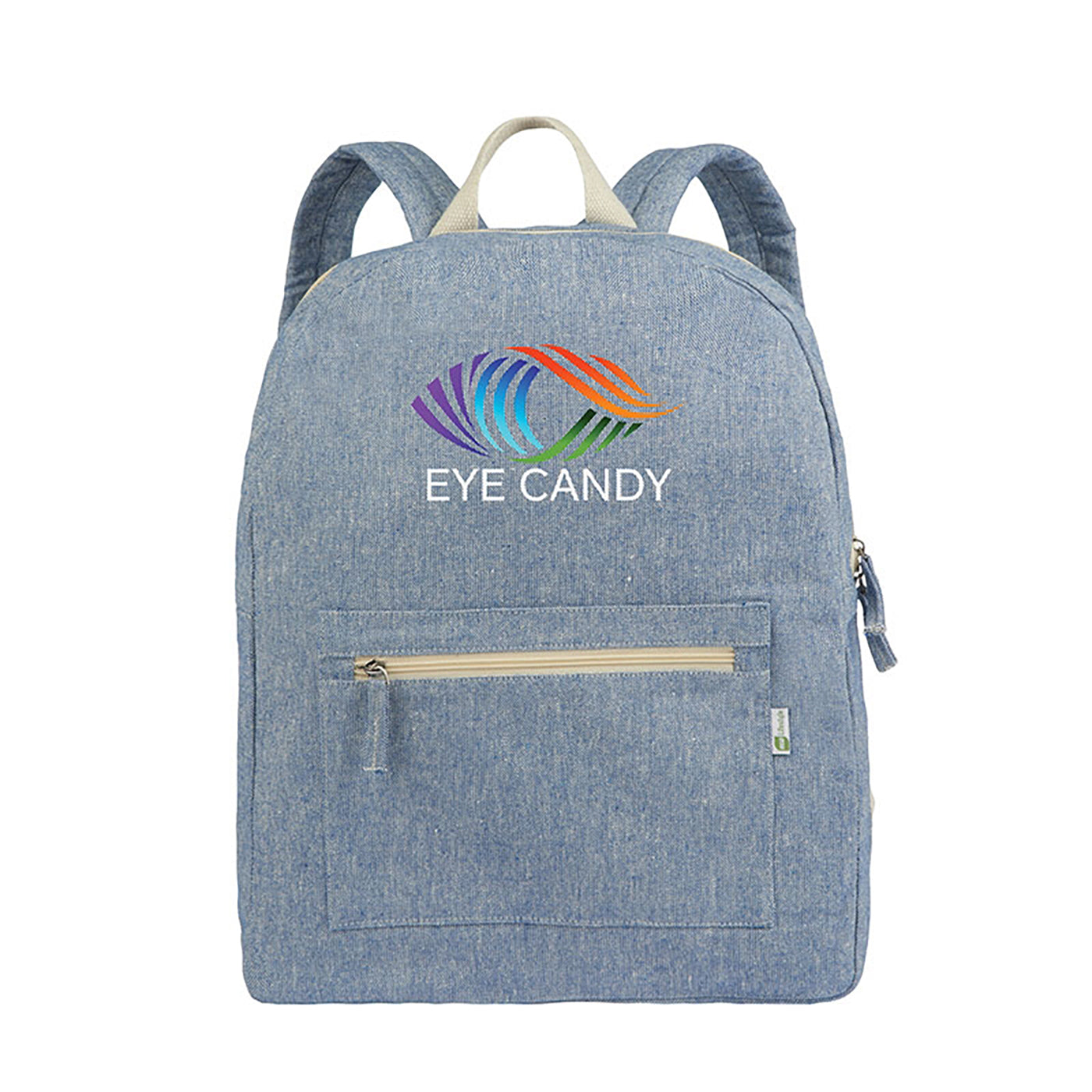 10oz Recycled Cotton Canvas Backpack - KB5800N