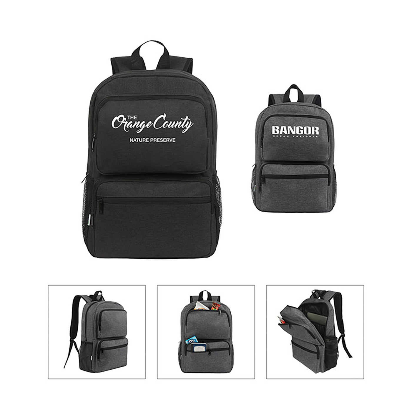 RPET Recycled Water Bottle Laptop Backpack