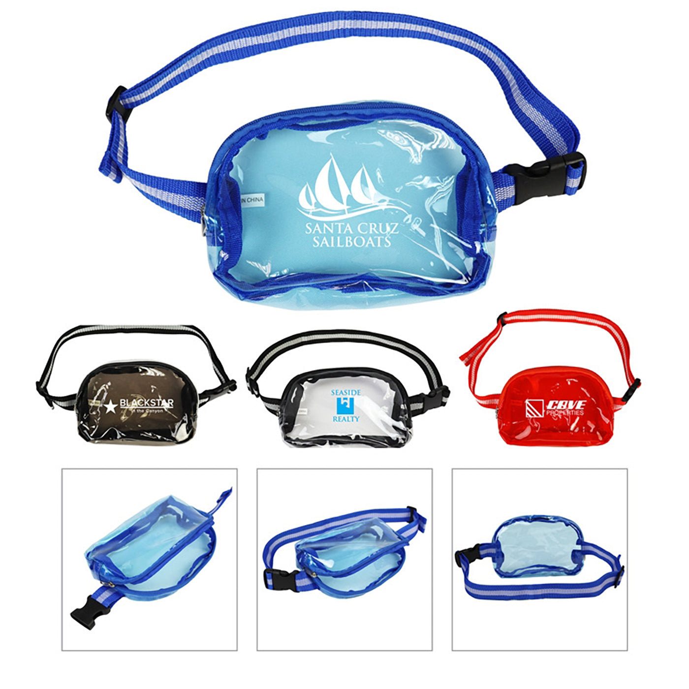 Clear TPU Convertible Waist Pack