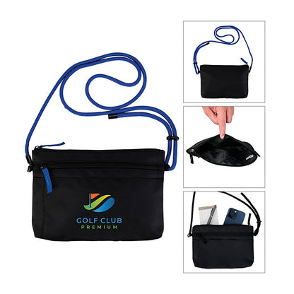 1680D Polyester Crossbody Bag