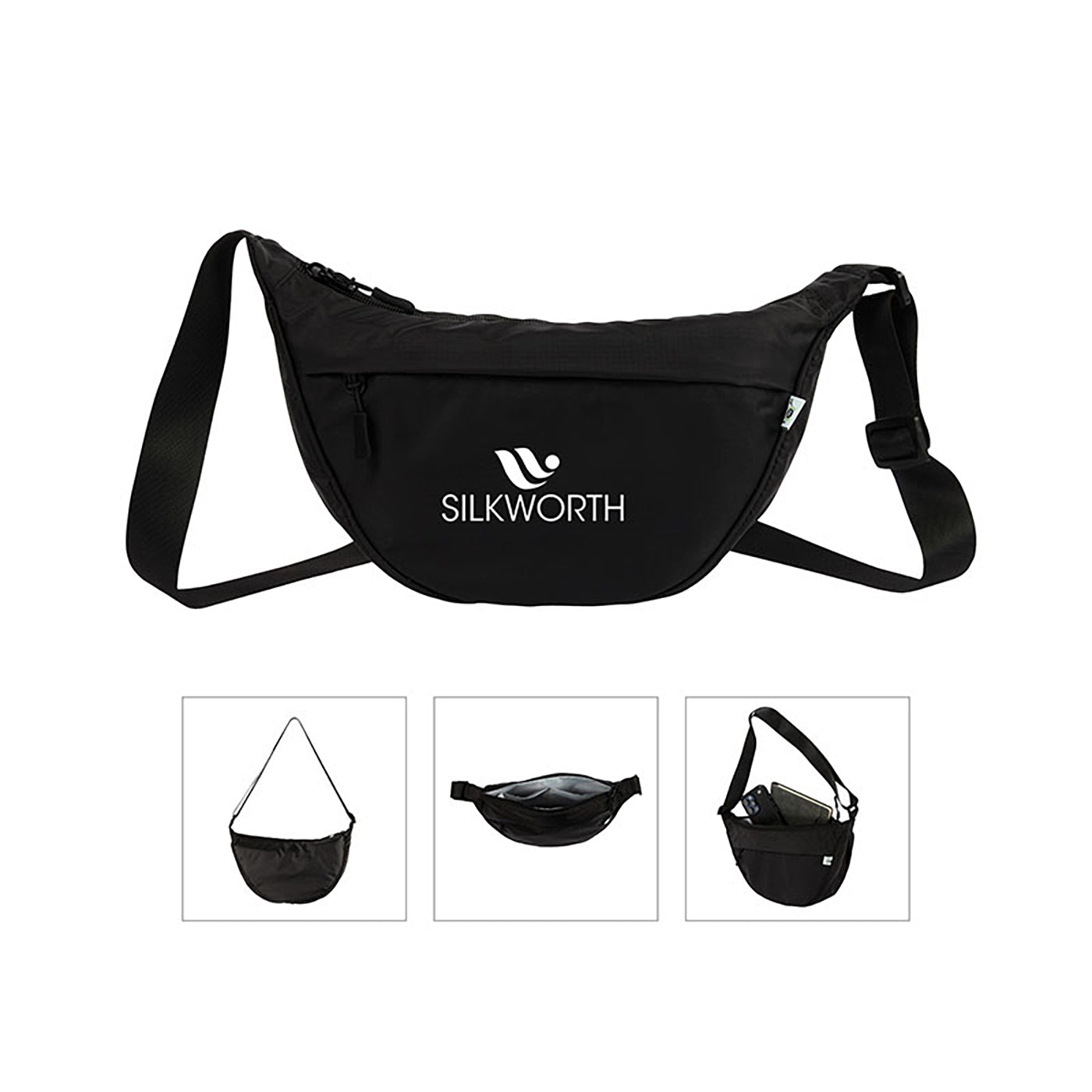 Repreve® Crossbody Shoulder Bag