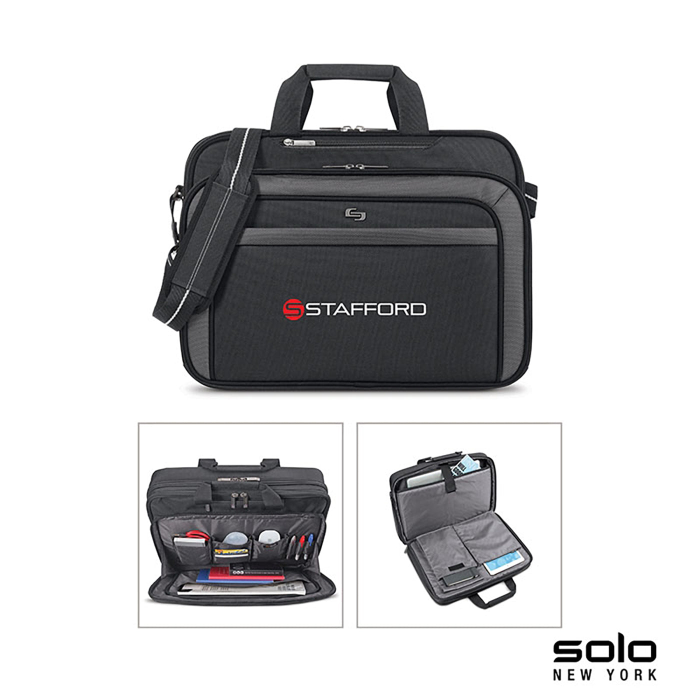 17" TSA-Friendly Clamshell Briefcase