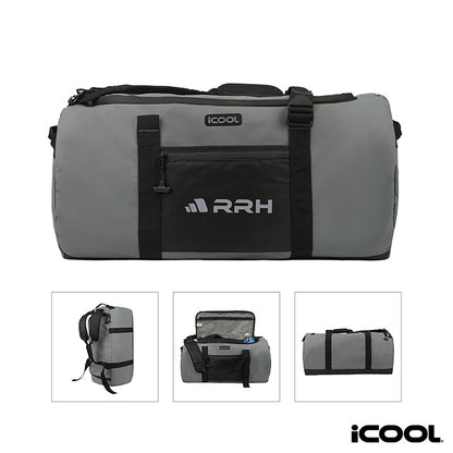 45L Convertible Tarpaulin Duffel Backpack