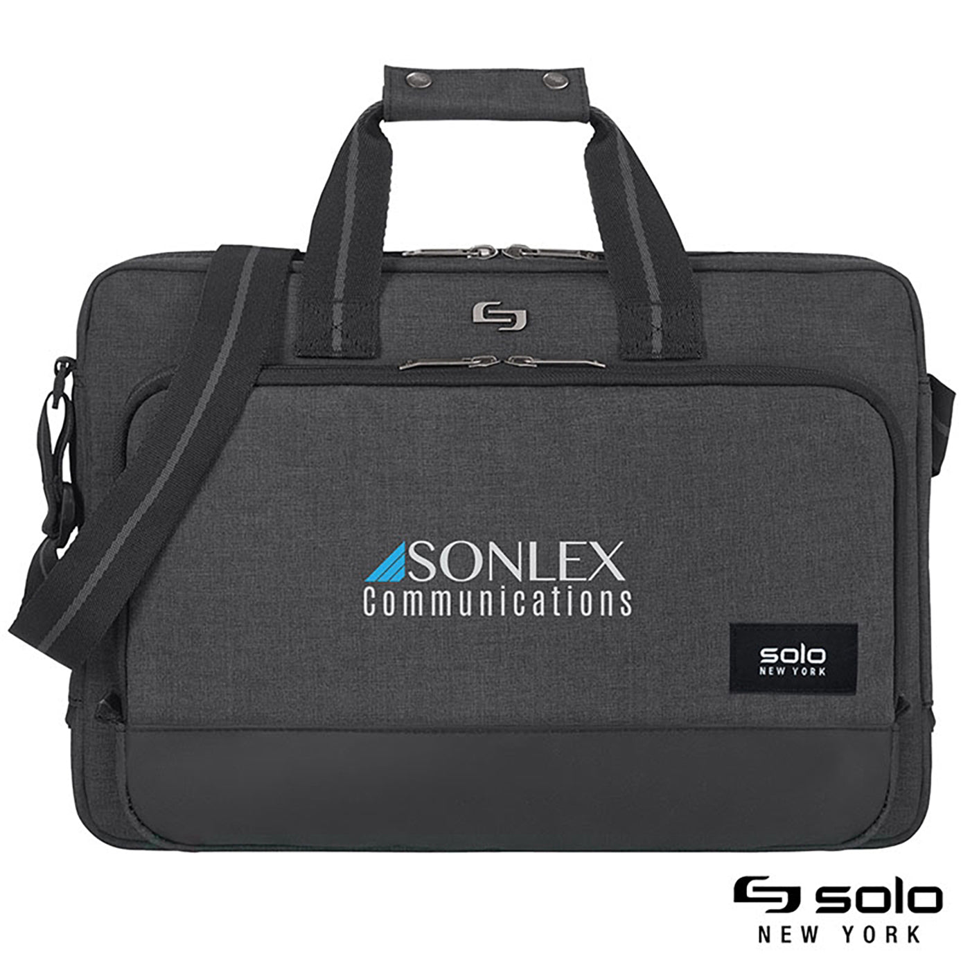 Slim Polyester Business Briefcase - KL1015S