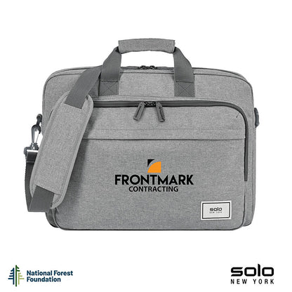 RPET Padded Briefcase with Laptop Compartment - KL1055S