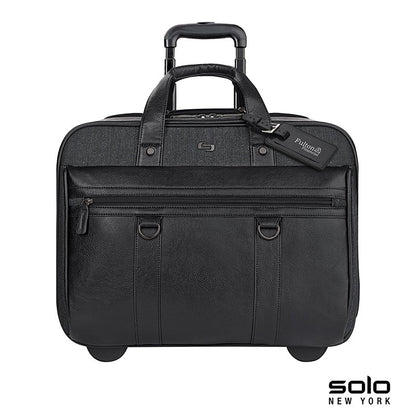 Polyester Rolling Laptop Case with Telescoping Handle - KL4014B